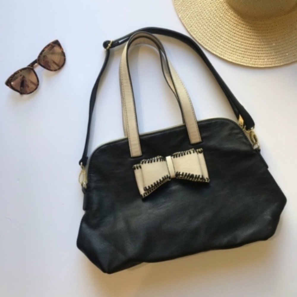 Betsey Johnson Shoulder Bag with Bow Detail